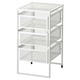 Ikea Lennart Drawer Unit, White 103.261.78