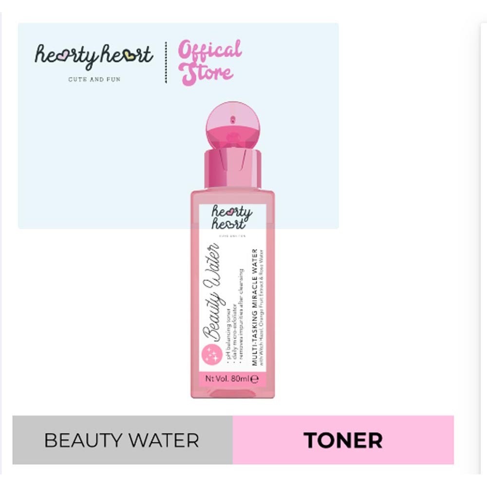 Hearty Heart Beauty Water Toner 80ML