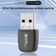 WIFI 6 286.8Mbps USB Dongle 2.4GHz Mini USB WiFi Card Adapter COM0001037N