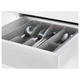 Ikea Smäcker Cutlery Tray, Grey, 31X26 CM 502.477.49