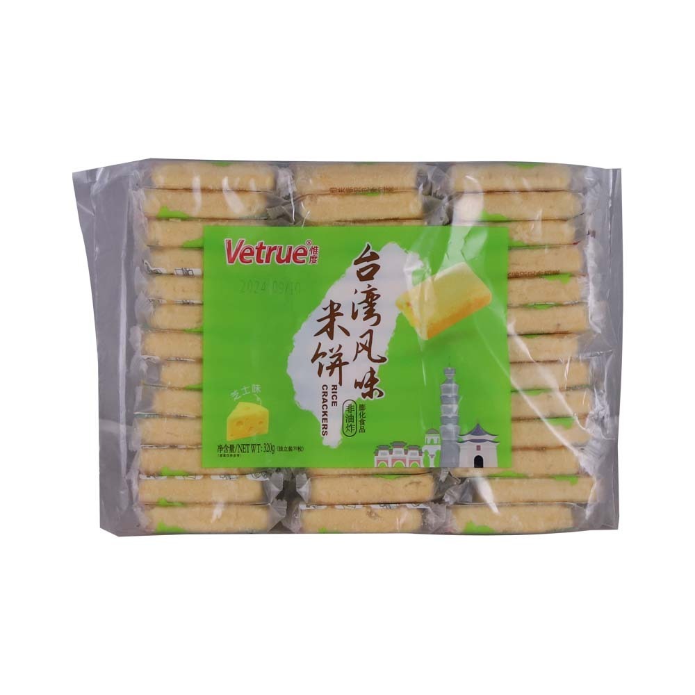 Veture Rice Crackers Cheese 320G