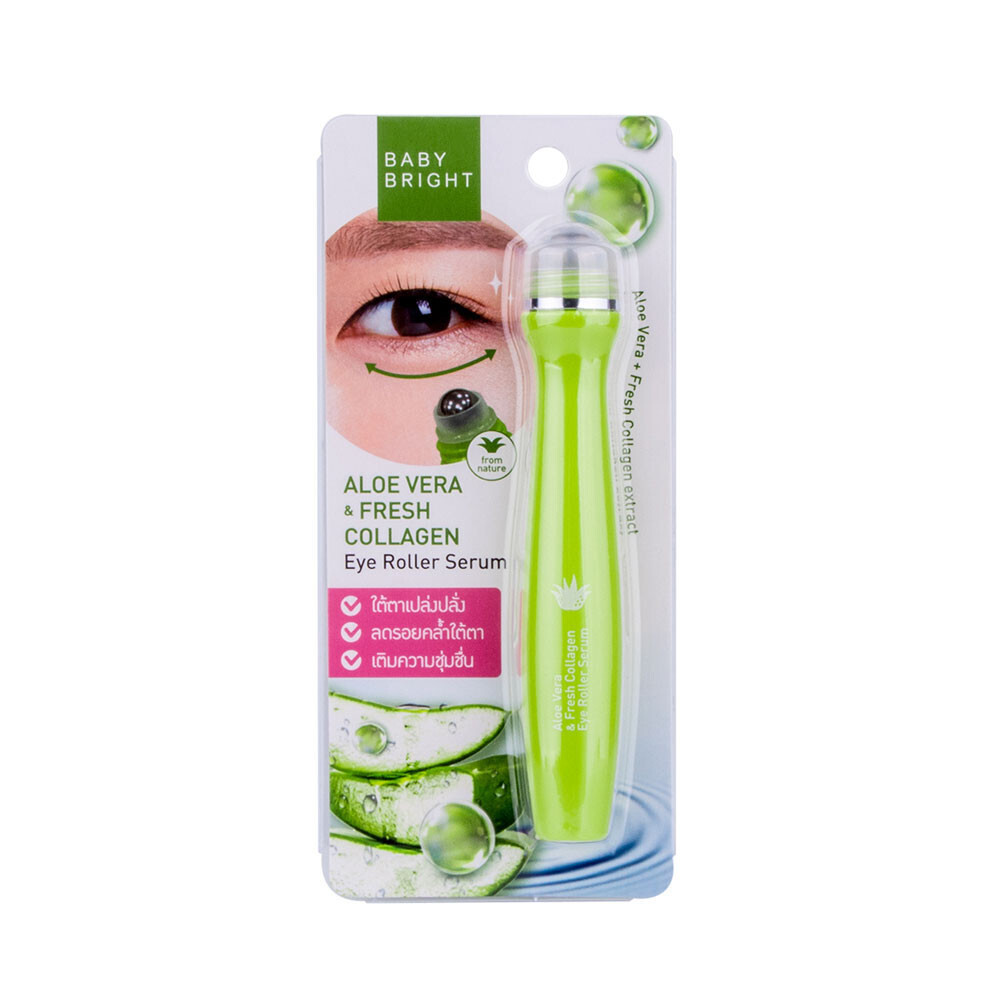 Baby Bright Aloe Vera & Fresh Collagen Eye Roller Serum 15ML