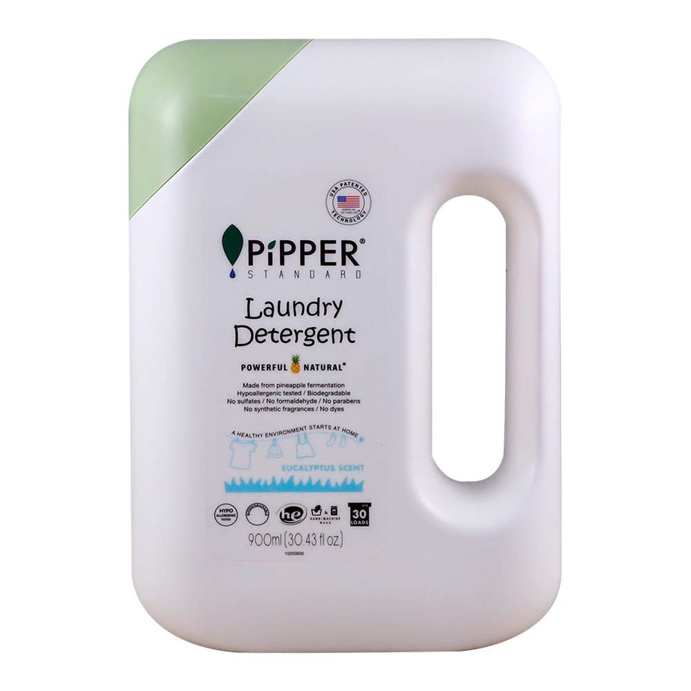 Pipper Detergent Liquid Eucalyptus 900ML