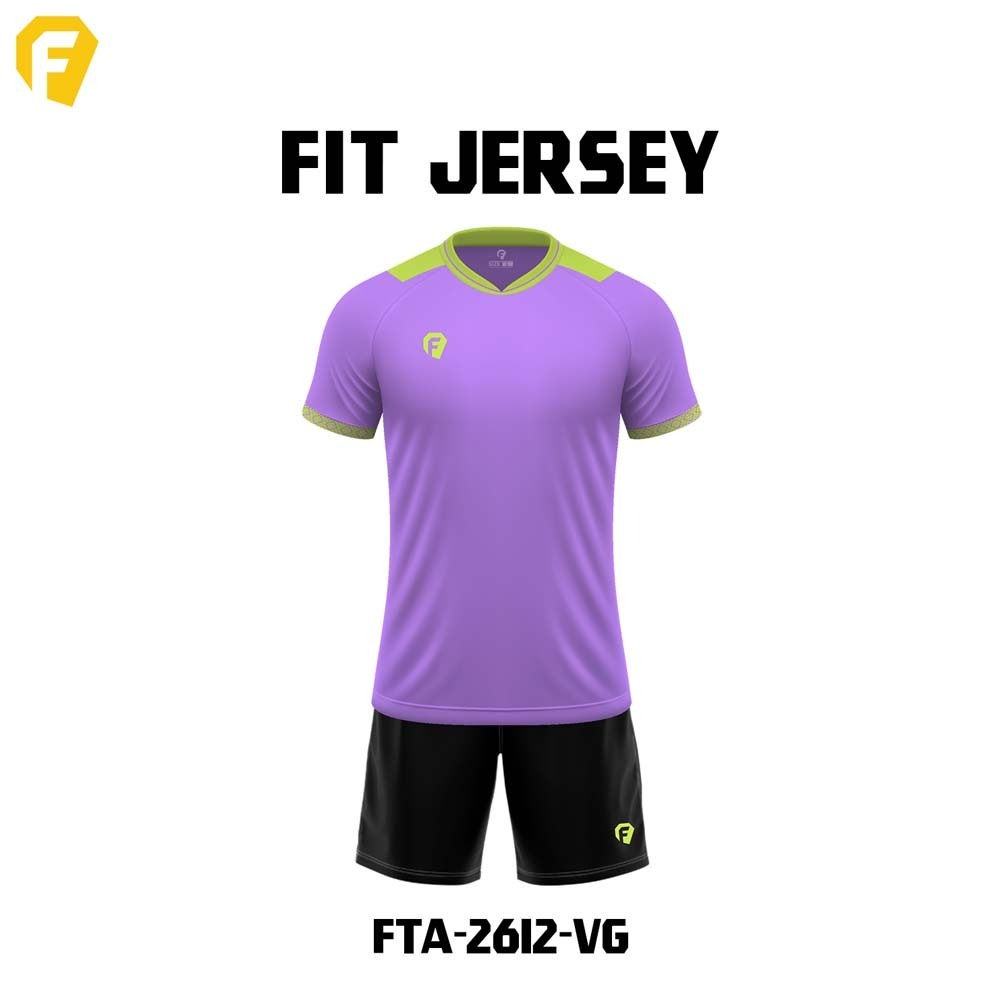 Olympic Fit Jersey FTA-2612-Violet Medium