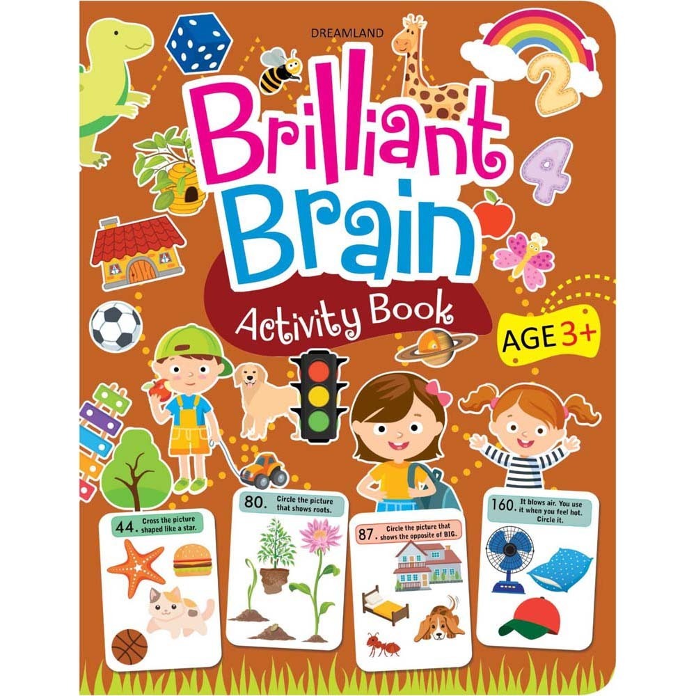 Brilliant Brain Activity Book (Age-3+)