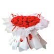 Floral District 50 Red Roses Artificial Bouquet