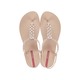 Ipanema Class Modern Craft San Sandal (No-7) Beige/Metallic Pink 183508AR03207