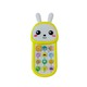 Baby Cele 0521-A Rabbit Shape Telephone 12075 Yellow