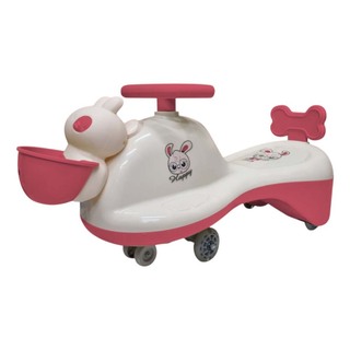 Baby Cele 617-1 Kids Ride-On Swing Car (Rabbit) Pink 11231