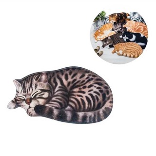 Gue Pet Cat Sleeping 3D Mat Black & Yellow