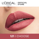 Loreal Rouge Signature Matte Ink Liquid Lipstick 121 I Choose 7 ML