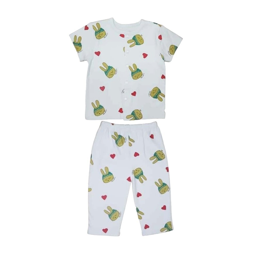 Te Te & Ta Ta T Shirt Short Sleeves & Long Pants Blue (2Pcs/1Set) KTSP-SL101