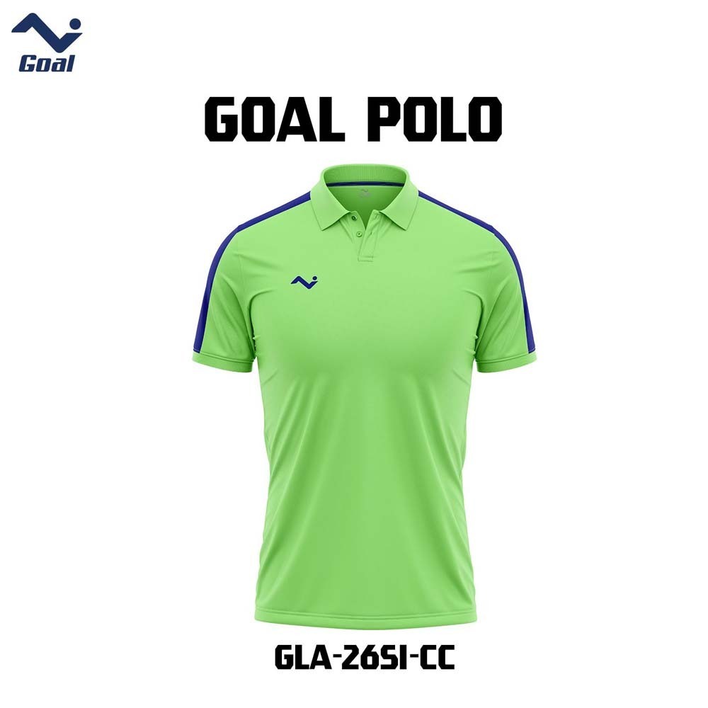 Olympic Goal Polo GLA-2651-Cyan Green Large