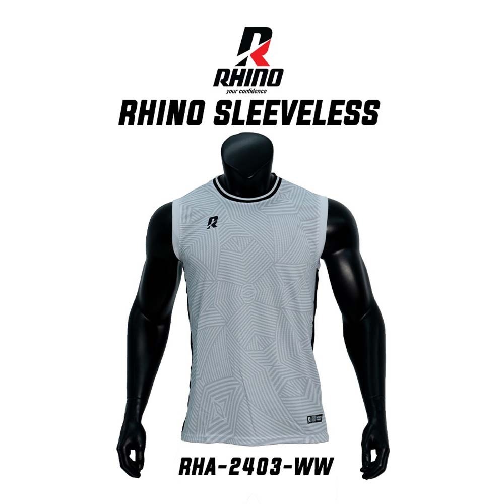 Rhino Rhino Sleeveless White RHA-2403-WW Large