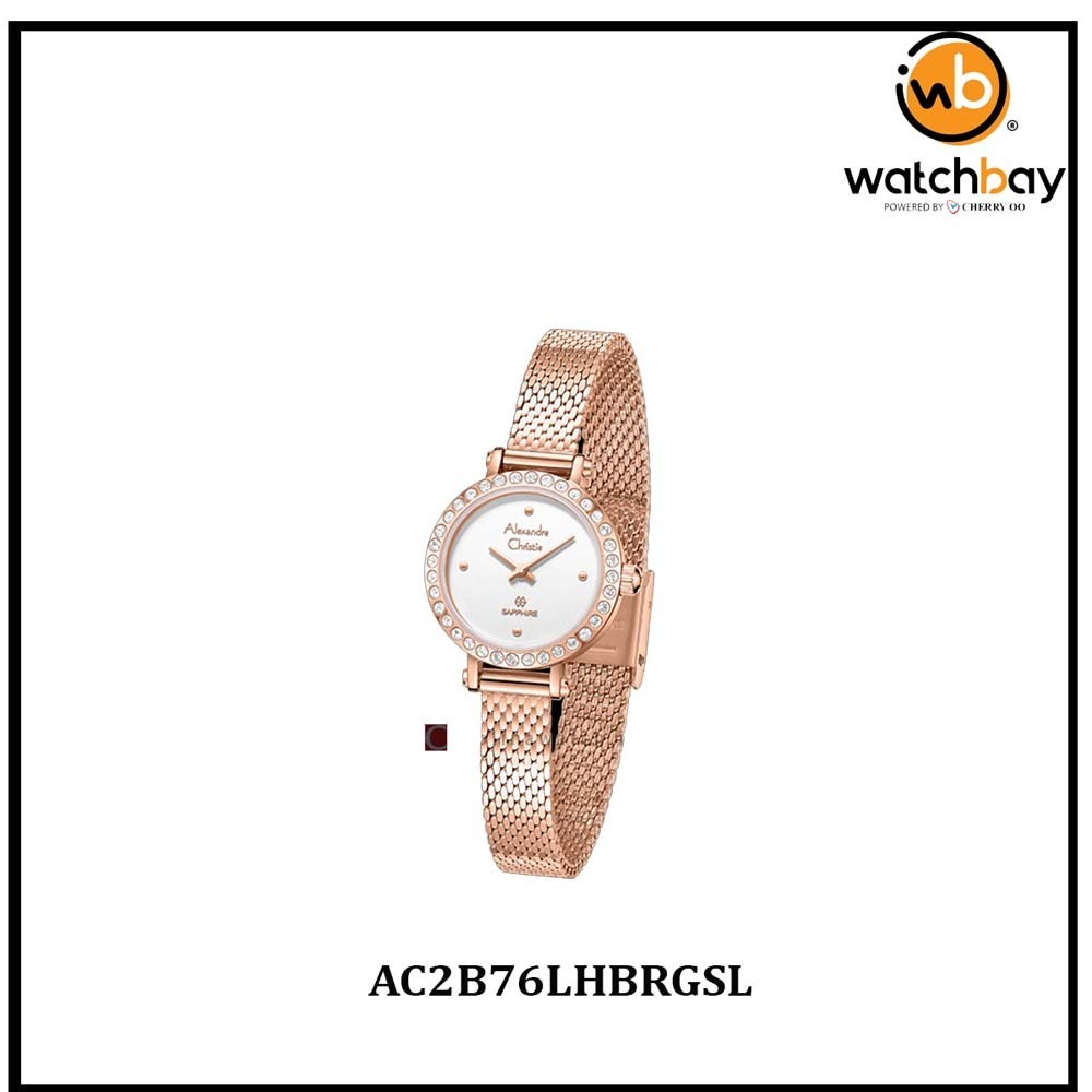 Alexandre Christie Women Watch AC2B76LHBRGSL Cherry Oo