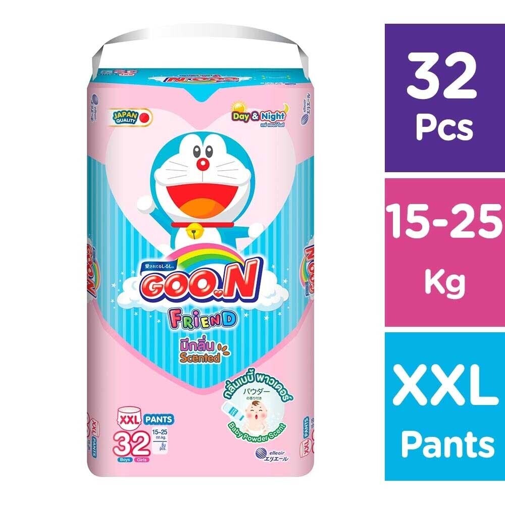 Goo.N Friend Baby Diaper Pant Superjambo 32PCS(Xxl)