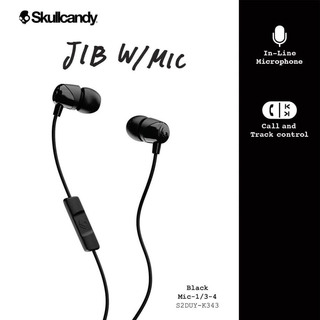 Skullcandy JIB Micrphone Earbuds (Black)