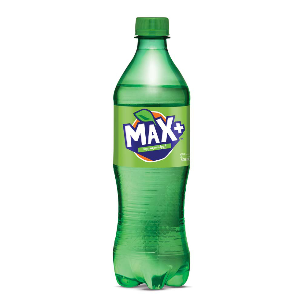 Max Plus Lime Carbonated Soft Drink 500ML