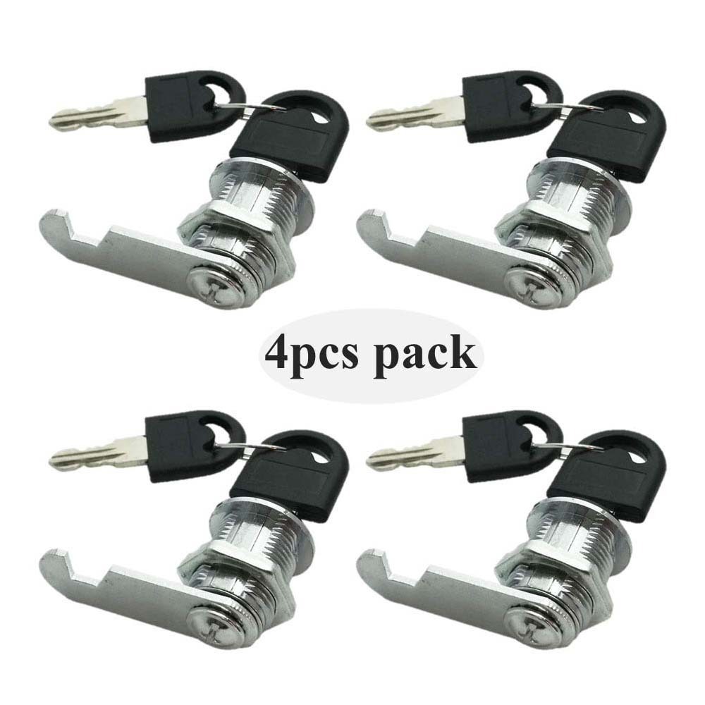 Jaramy Cabinet Cam Lock Key Set 16MM - 4PCS Pack