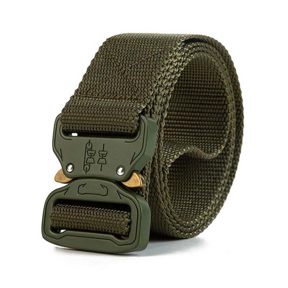 MTH Button Belt Green