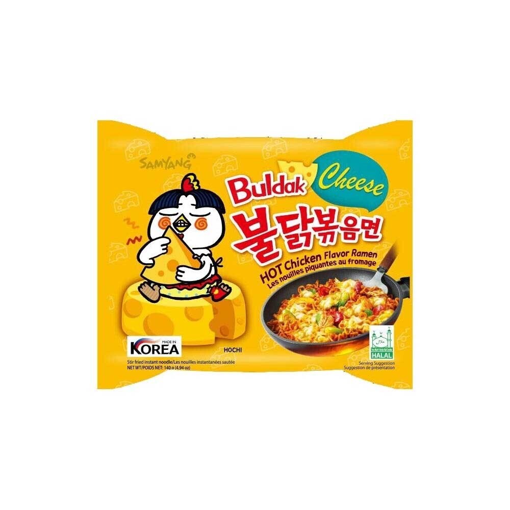 Samyang Ramen Cheese Hot Chicken Bag 140G