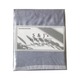S&J Single Bed Sheet White stripe on blue SJ-02-27