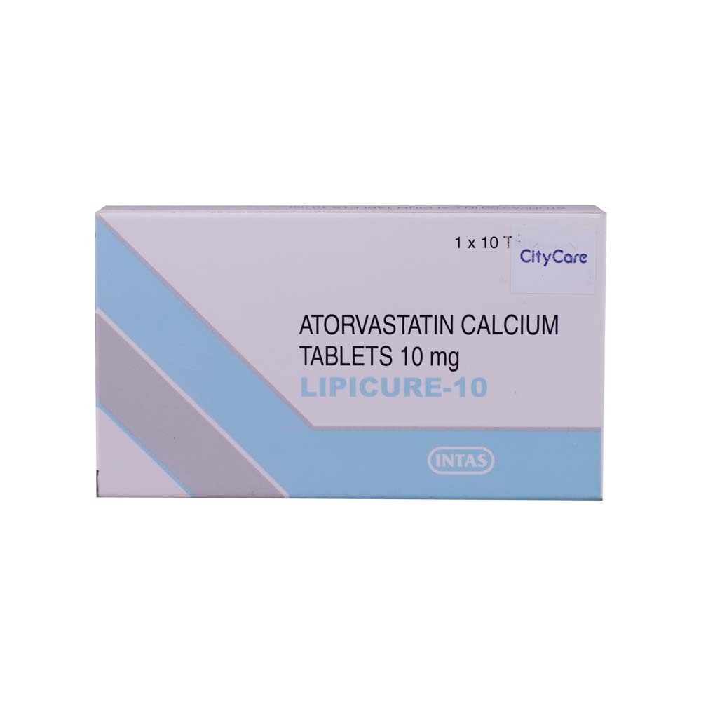 Lipicure-10 Atorvastatin 10PCS