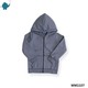 Max & Mia Unisex Hoodie MM1107 Gray XL