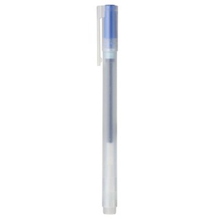 Muji Knock Type Gel Pen, 0.38 (Blue-Black Ink) MUJI-KG38-BB