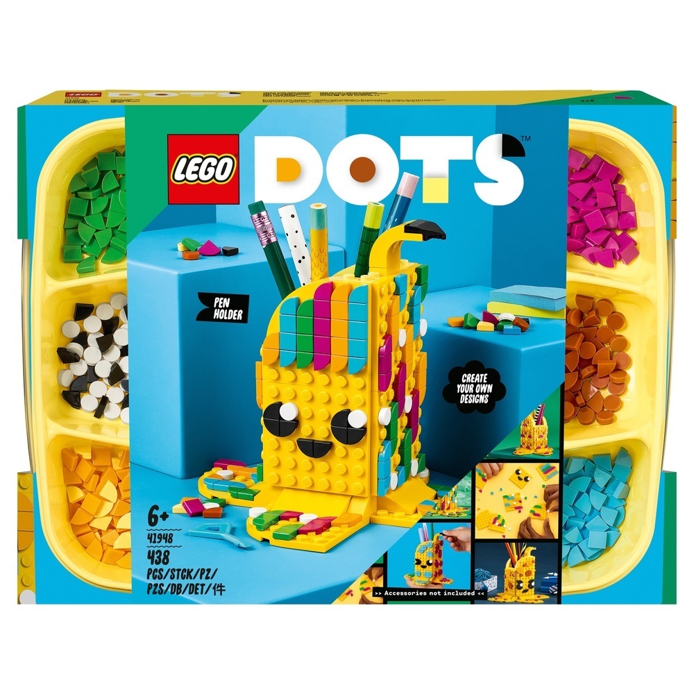 Lego Dots Cute Banana Pen Holder 438PCS (6+Age/Edages) 41948