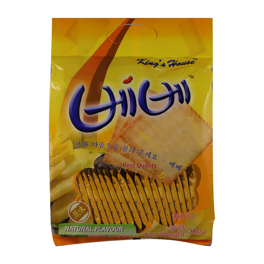 World Potato Cracker Natural 360G