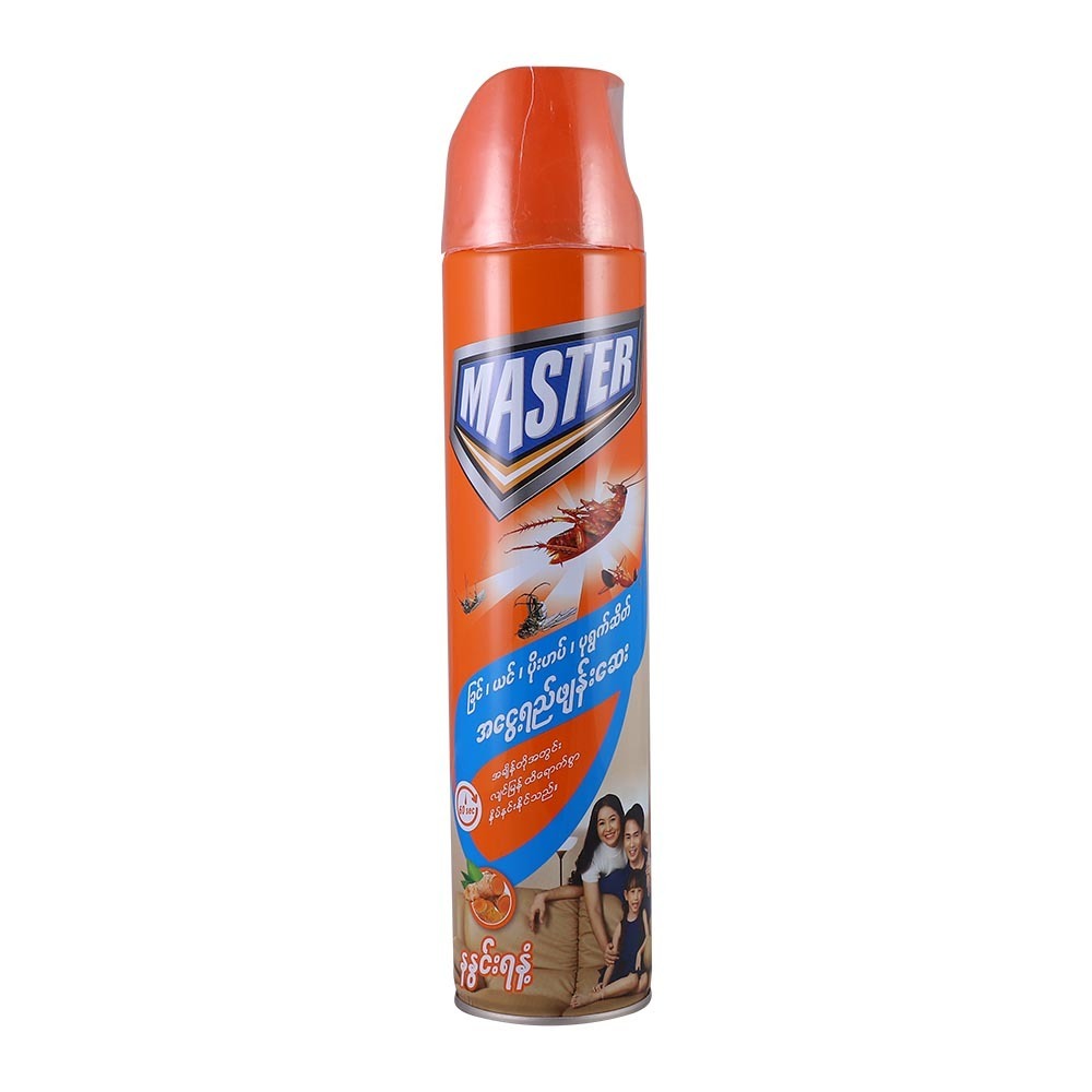 MASTER INSECT KILLER SPRAY TURMERIC 600ML