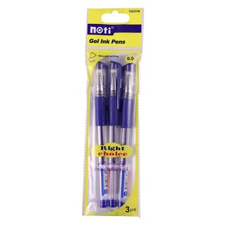 Noti Gel Pen 0.5MM 3PCS TG-3119 Red