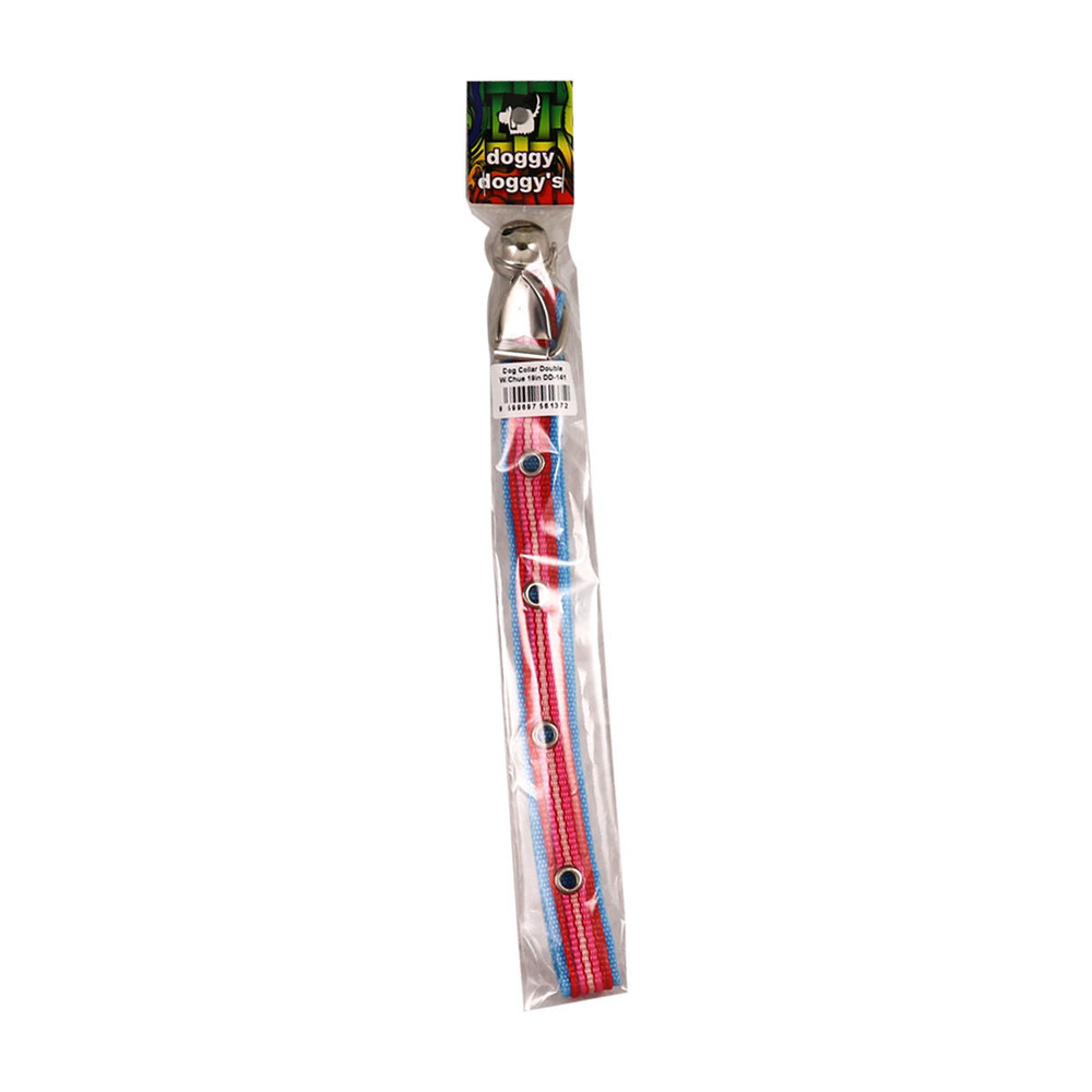 DOG Collar Double With  Chue 19IN DD-141