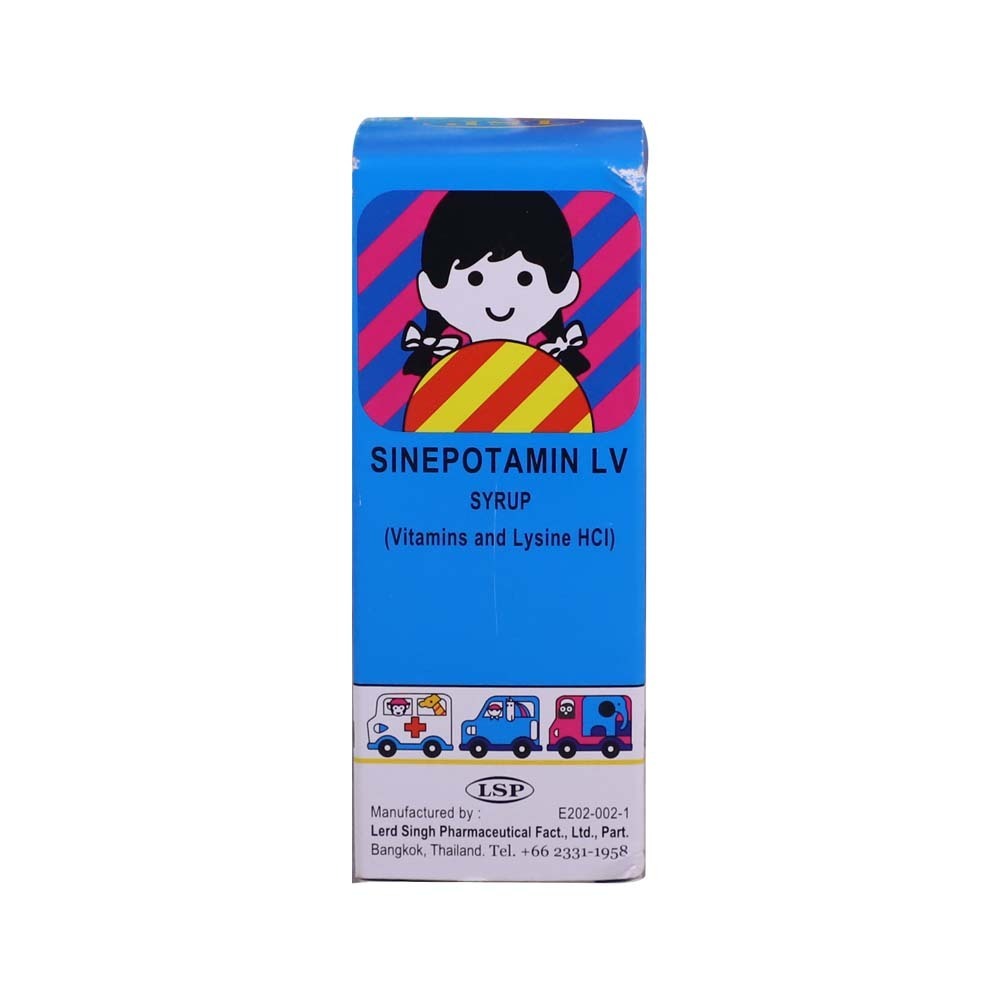 Sinepotamin Lv Vitamins & Lysine 60ML