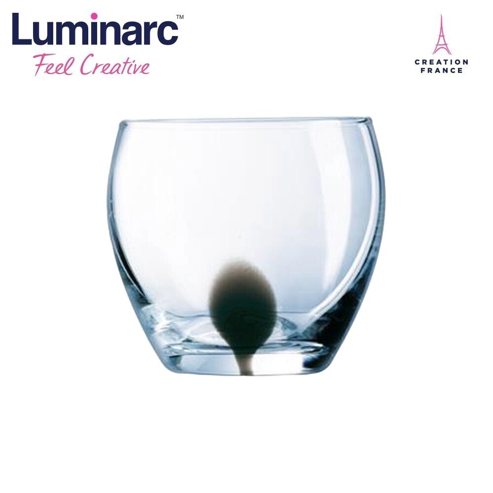 Luminarc Drip Noir O/F Tumbler 31Cl E5232