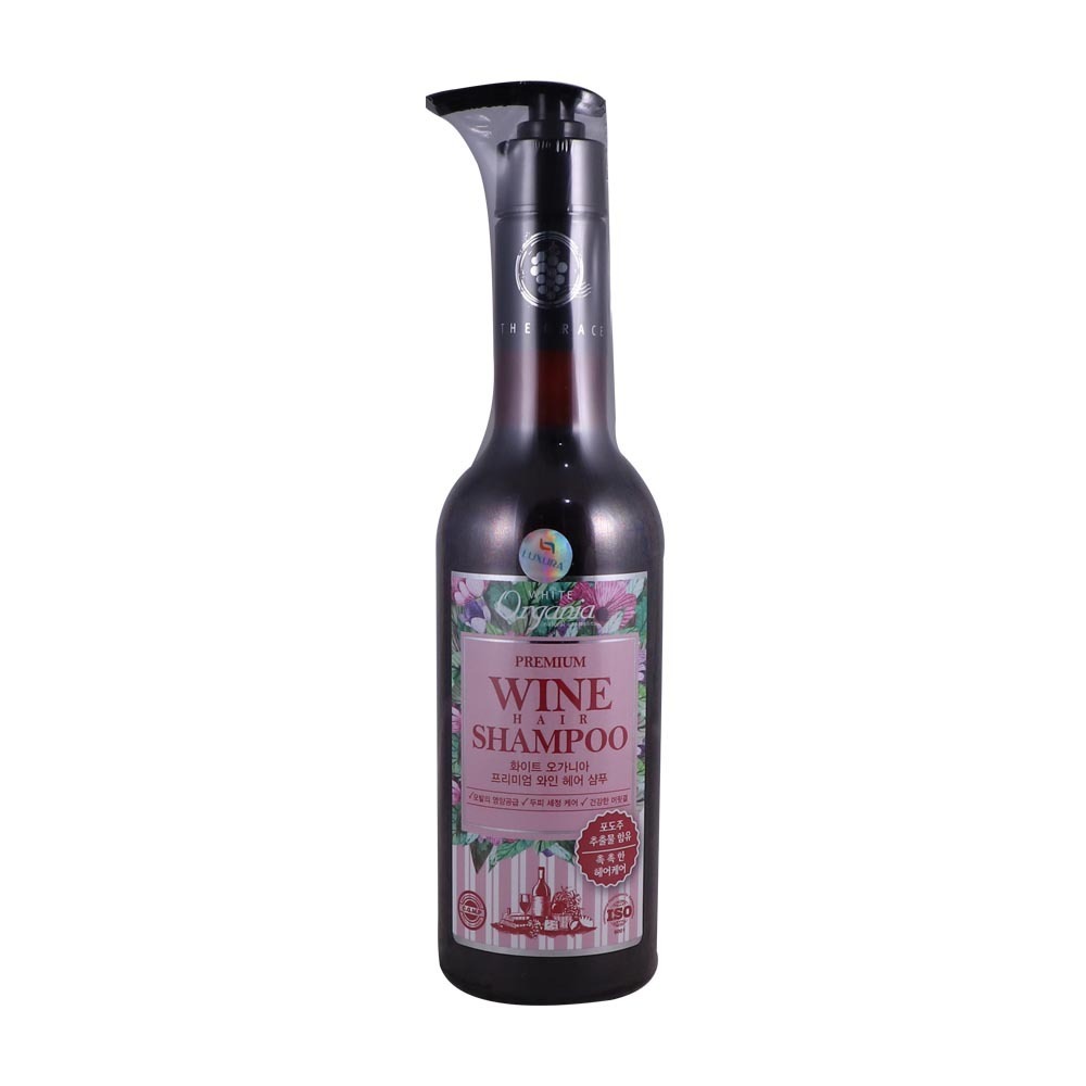 White Organia Shampoo Premium Wine 500G