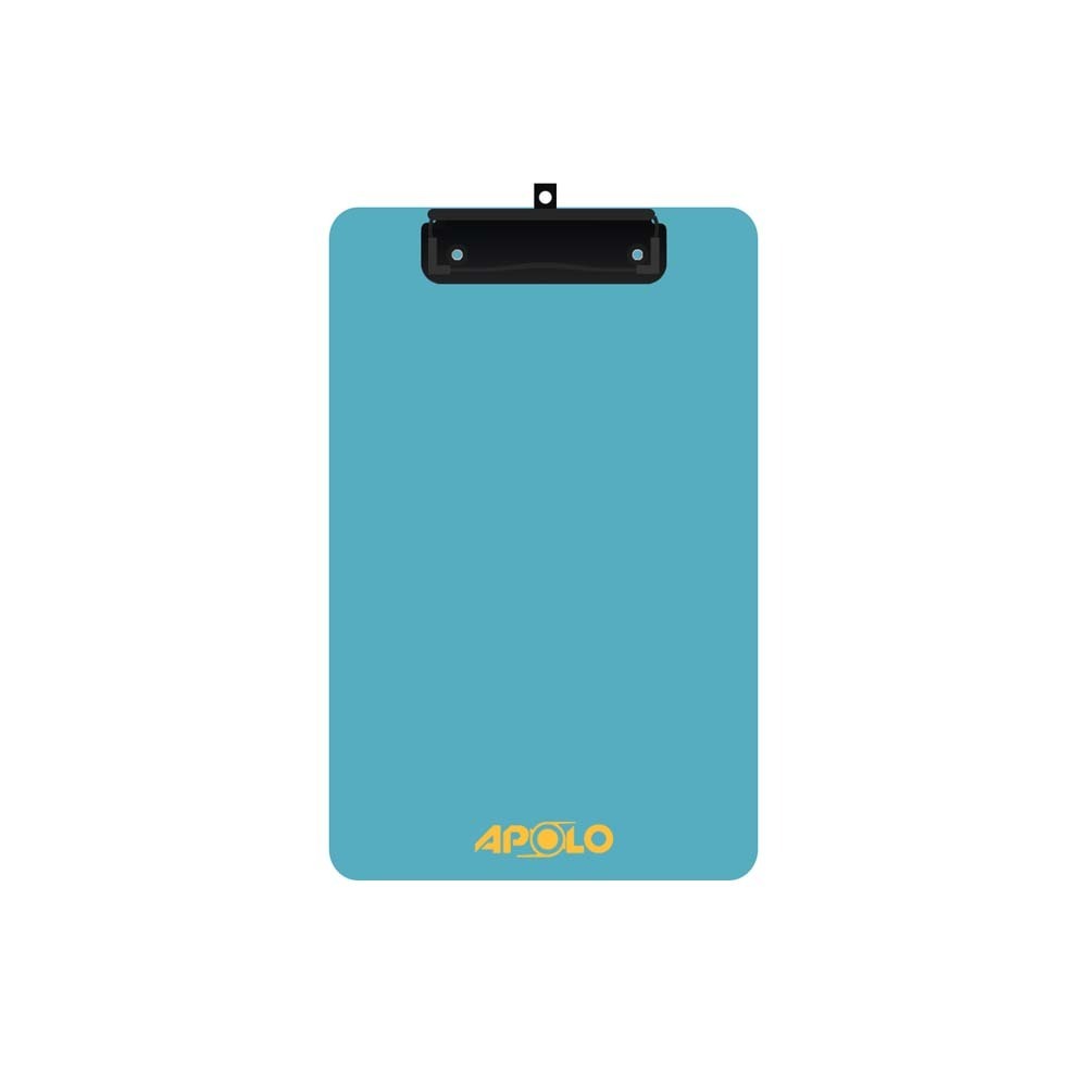 Apolo Clip Board A4 (Blue 1) 9517636130304