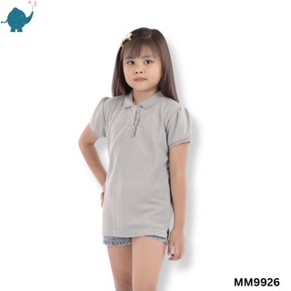 Max & Mia Girl Short-Sleeve Polo Top MM9926 Red Large