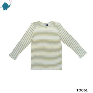 Max & Mia Unisex Long-Sleeve Top TO061 Pink Stripe Small