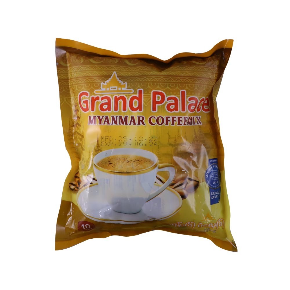  Grand Palace Myanmar Instant Coffee Mix 10Sachets 190G