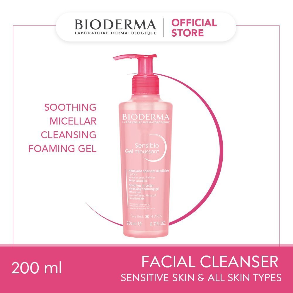 Bioderma Sensibio Cleansing Foaming Gel 200ML