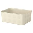 Ikea Nojig Organiser, Plastic/Beige, 20X25X10 CM 804.681.07