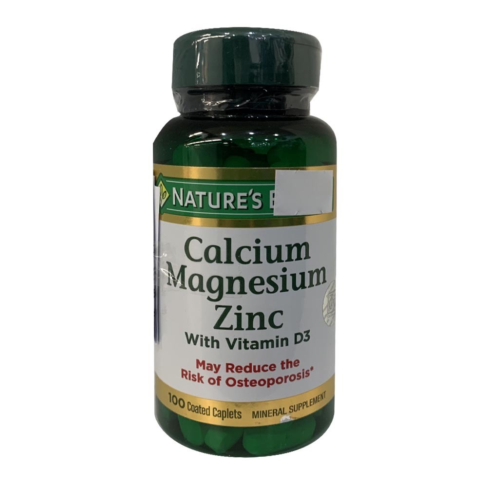 Nature`S Bounty Cal Mag Zinc Plus D3 100Caplets