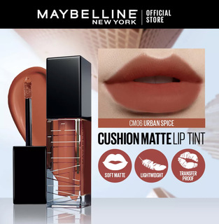 Maybelline Color Sensational Cushion Matte Liquid Lips 6.4ML Cm07 - Lips On Pulse