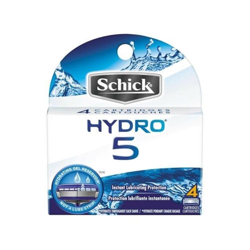 Schick Hydro 5 Razor Blade 4 Cartridges