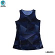 Max & Mia Women Sport Top LBB033 Blue Strike Small