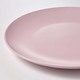 FÄRGKLAR Plate Set Matt Light Pink (4PCS X 26 CM)