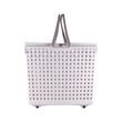Jcj Laundry Basket Handle&Wheel 45X35X41CM No-4213