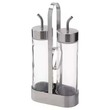 Ikea Örtfylld 3-Piece Oil/Vinegar Set, Glass/Stainless Steel 203.913.52